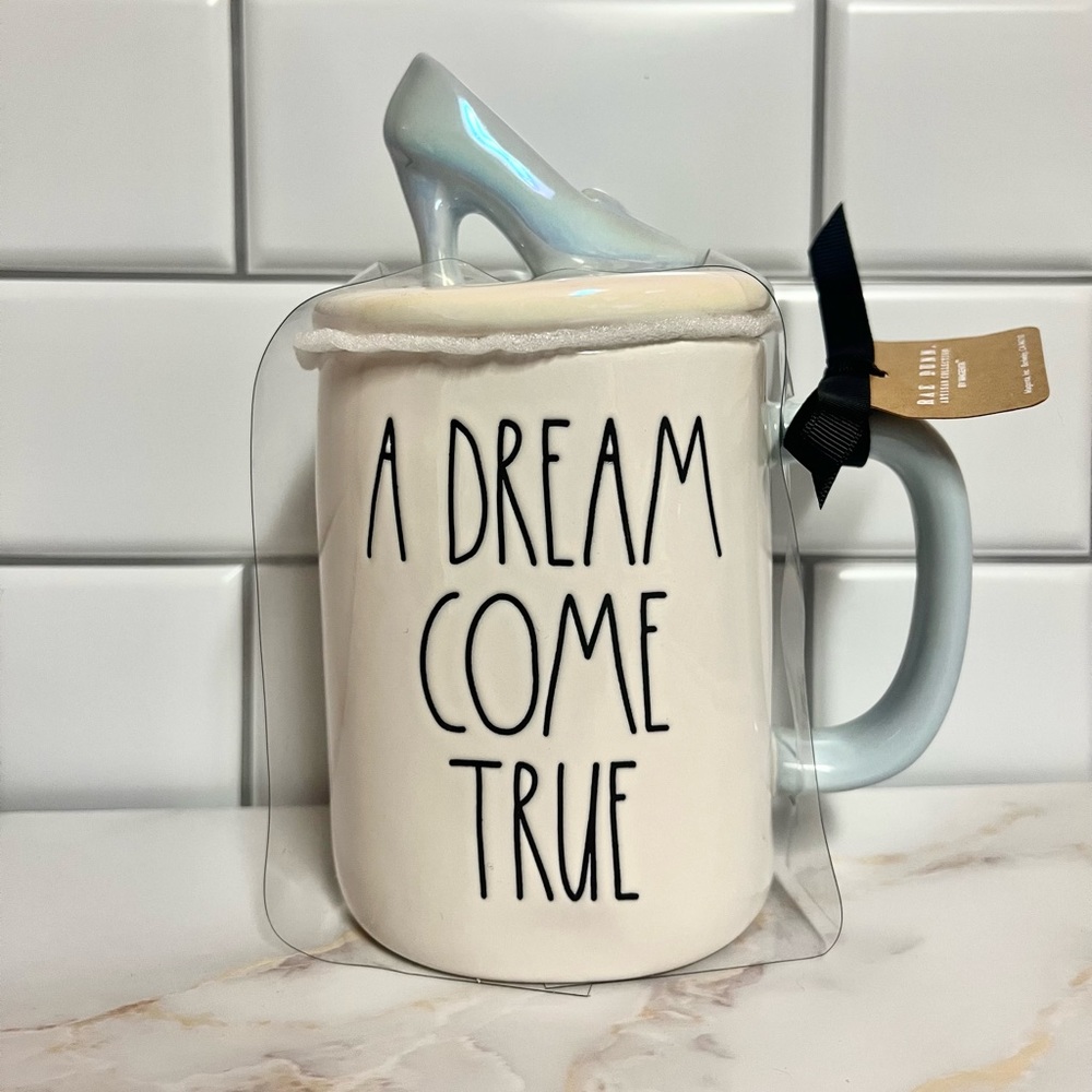 Rae Dunn Disney Princess Cinderella Mug with Lid